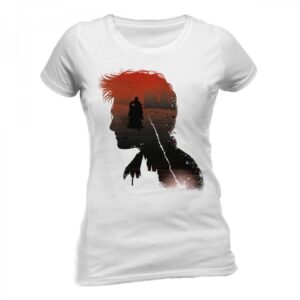 Harry Potter - Battle Silhouette  t- shirt Girlie