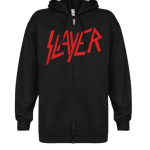Slayer Reign in Blood Logo Zip-up bluza z kapturem