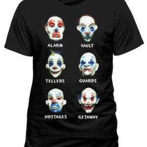 DC Comics Batman The Dark Knight - Masks  t- shirt