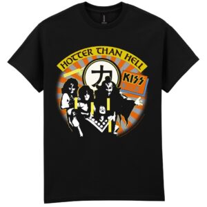 Kiss - Hotter Than Hell t- shirt