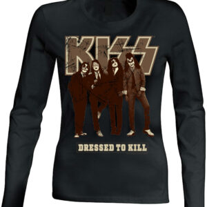 Kiss -  Dressed To Kill Women Longsleeve t- shirt