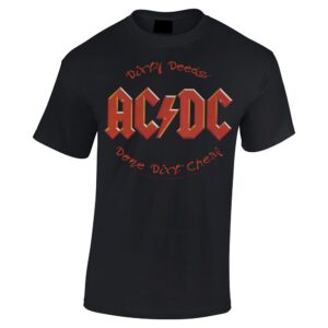 Ac/Dc  Dirty Deeds  Mens t- shirt