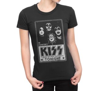 Kiss - Concert Poster Girlie t- shirt