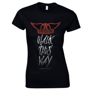Aerosmith - Walk This Way  t- shirt Girlie