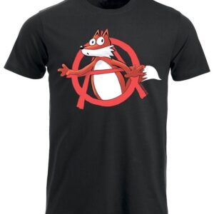 Bad Nature anarchist fox t- shirt