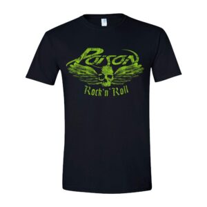 Poison Flying Skull  t- shirt t- shirt