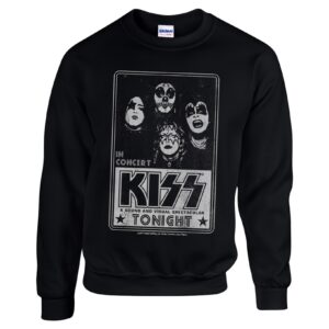Kiss - Concert Poster  Sweatshirt