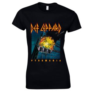 Def Leppard - Pyromania  t- shirt Girlie