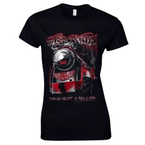 Aerosmith - Train kept a going  t- shirt Girlie