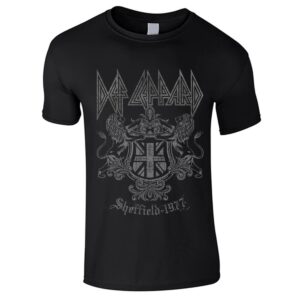 Def Leppard - Sheffield 1981  t- shirt Girlie