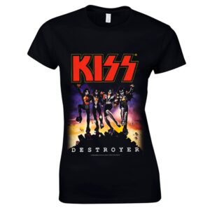 Kiss - Destroyer album Girlie t- shirt  t- shirt Girlie