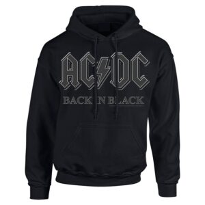 Ac/Dc Back In Black Mens Hoodie bluza z kapturem