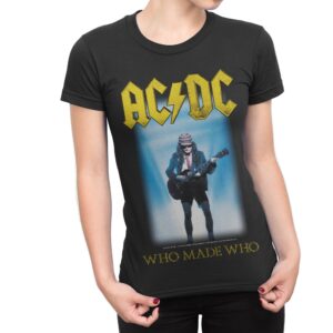 Ac/Dc Who Made Who  Fitted t- shirt
