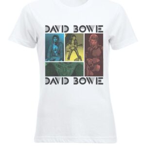 David Bowie Mick Rock College Koszulka Lady