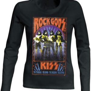 Kiss - Rock Gods Women Long Sleeve t- shirt
