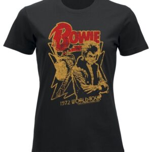 David Bowie 1972 Tour Koszulka Lady