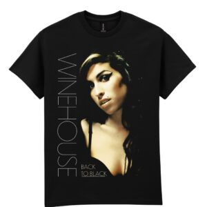 Amy Winehouse Back To Black t- shirt