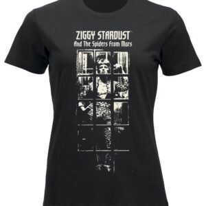 David Bowie Ziggy Stardust bw Koszulka Lady