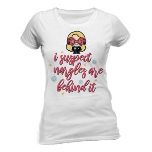 Harry Potter - Nargles Fitted t- shirt Wh  t- shirt Girlie