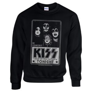 Kiss - Concert Poster Sweatshirt