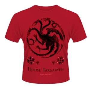 Game Of Thrones House Of Targaryen t- shirt