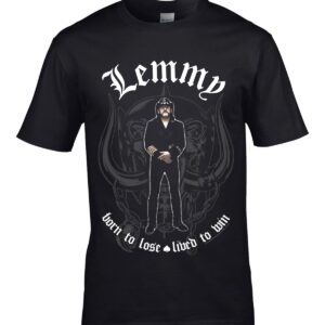 Lemmy Kilmister --Memorial Statue t- shirt