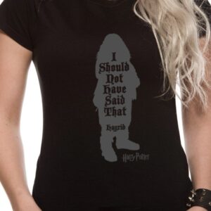 Harry Potter - Hagrid Should Not  t- shirt Girlie