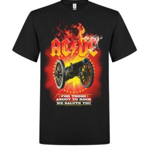 Ac/dc For Those About to Rock Tracks t- shirt
