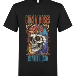 Guns N´Roses Use your Illution Skull t- shirt