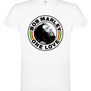 Bob Marley One Love Circle t- shirt