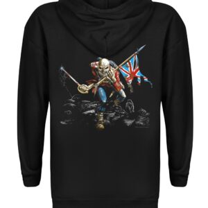 Iron Maiden Trooper Zip-up bluza z kapturem