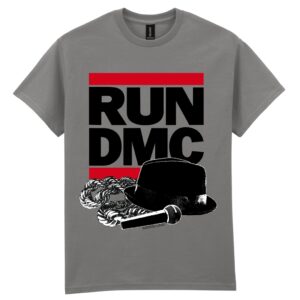 RUN DMC Hat And Chain t- shirt