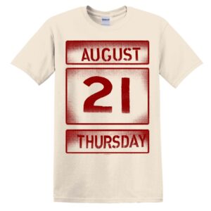 Oasis- Calendar Off t- shirt