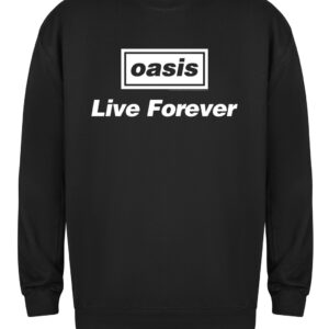 Oasis Live Forever t- shirt
