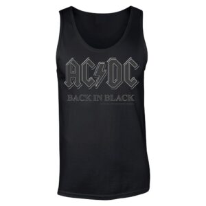 Ac/Dc Back In Black Tank Top
