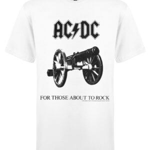 AC/DC For Those about to rock t- shirt