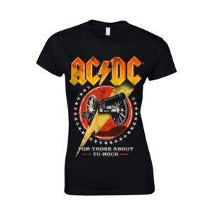 AC / DC For those about to rock new Koszulka Lady